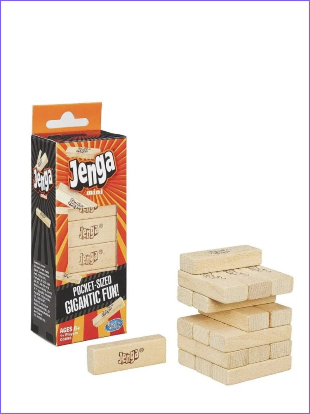 Hasbro Jenga Mini  Games New in Box For Age 6+